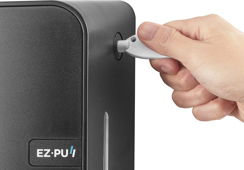 EZPULL EZbrnd Wall Mount MULTIFOLD Paper Towel Dispenser for Kitchen/Bathroom/Office/RV/Airbnb, Black, 3200B-EZ - Image 5